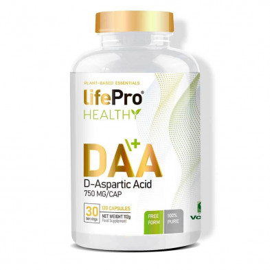 LIFE PRO ESSENTIALS DAA 750mg 120 vegancaps