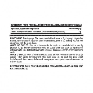 LIFE PRO CREATINE CREAPURE 250G NEUTRA
