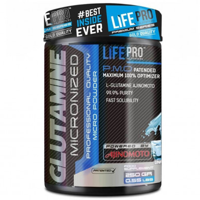 LIFE PRO GLUTAMINE AJINOMOTO 250 G.