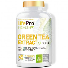 LIFE PRO GREEN TEA + EGCG 90 VEGANCAPS 98% POLYPHENOLS