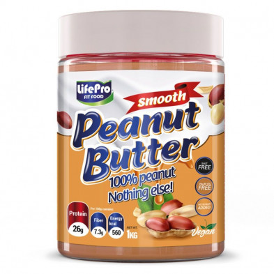 LIFE PRO FIT FOOD PEANUT BUTTER SMOOTH 1KG