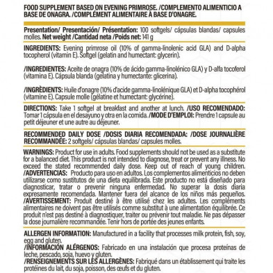 LIFE PRO ACEITE ONAGRA 100caps