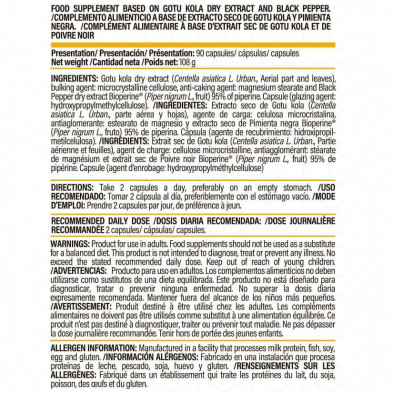 LIFE PRO ESSENTIALS GOTU KOLA 90 CAPS