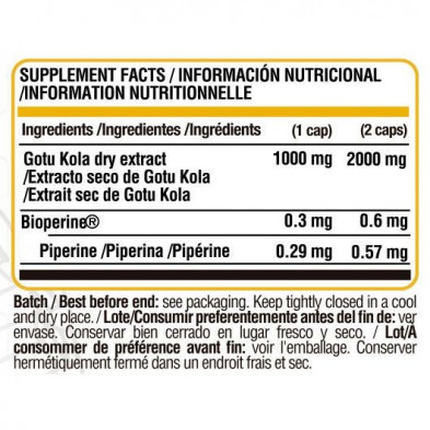 LIFE PRO ESSENTIALS GOTU KOLA 1000 90 CAPS